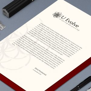 U Evolve Branding Identity U Evolve Branding Identity