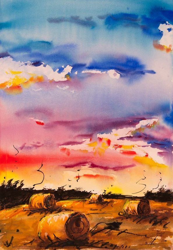 Evening Harvest - 2009 - 30x20