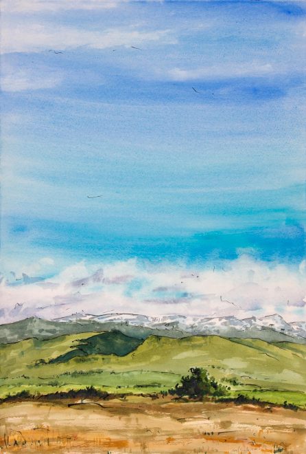 Coulee Run – 2011 – 22×15 Coulee Run - 2011 - 22x15