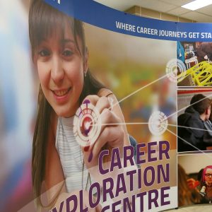 SAIT Career Exploration Centre Tradeshow Booth SAIT Career Exploration Centre Tradeshow Booth