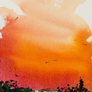 Meadow Evening - 2012 - 8x6