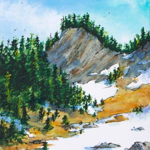 Mountain Meadow Thaw - 2011 - 15x11