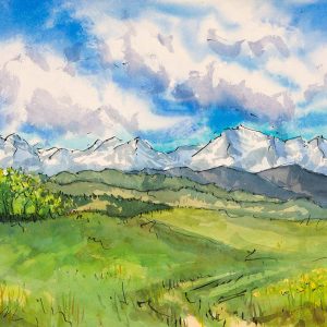 Path To Big Sky - 2011 - 15x22
