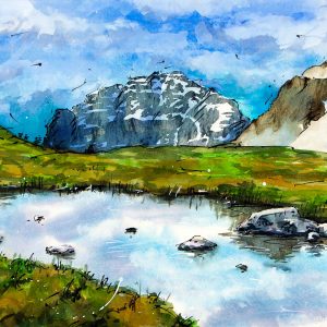 Quiet Reflection - 2010 - 15x22