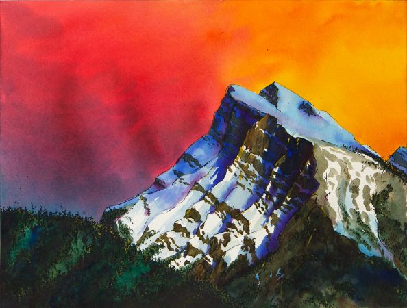 Rundle Watching - 2014 - 18x24