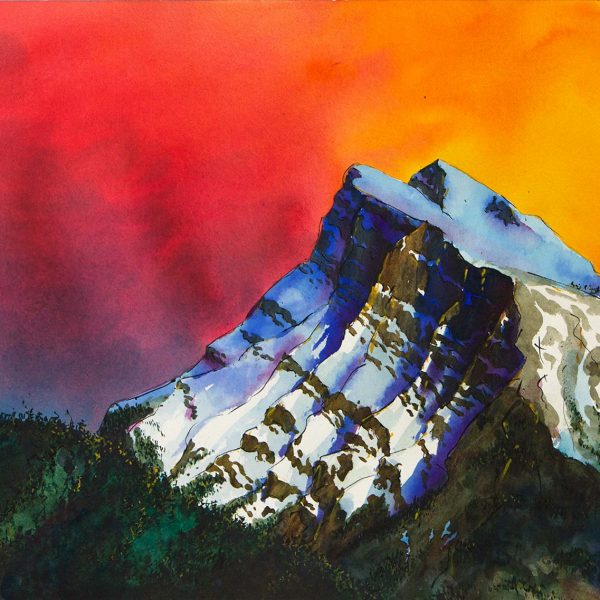 Rundle Watching - 2014 - 18x24