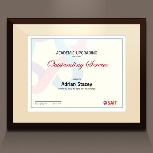 SAIT Academic Upgrading Certificate SAIT Academic Upgrading Certificate