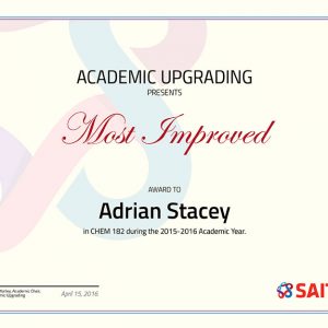 SAIT Academic Upgrading Certificate SAIT Academic Upgrading Certificate