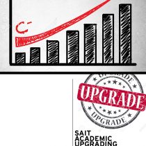 SAIT Academic Upgrading Postcard Concept 1