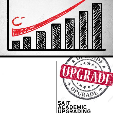 SAIT Academic Upgrading Postcard Concept 1