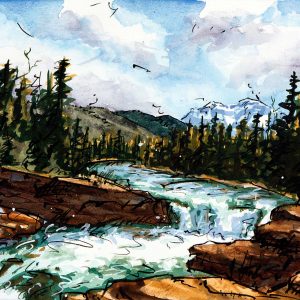 Sheep Turning - 2010 - 11x15