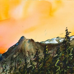 Sloping Behind - 2013 - 11x15