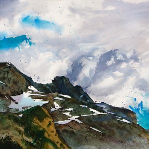 Splashing Sky - 2015 - 18x24