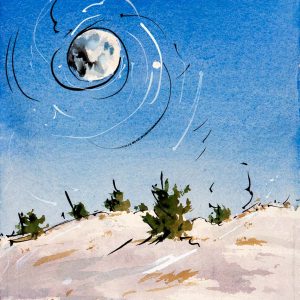 Winter Moon - 2009 - 15x10